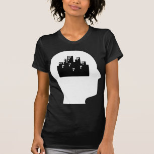 Camiseta Pensamento sobre o planeamento urbano