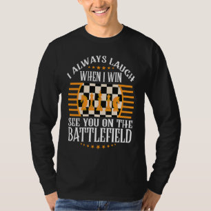 Camiseta Pensamentos Alegres de Inteligência de Citação de