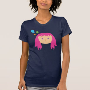 Camiseta Pensamentos Coloridos