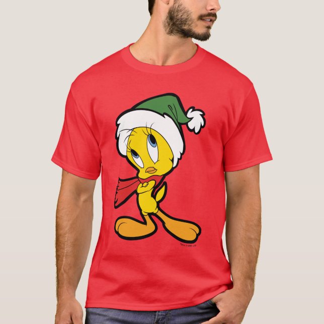 Camiseta Pensamentos de Natal TWEETY™ (Frente)