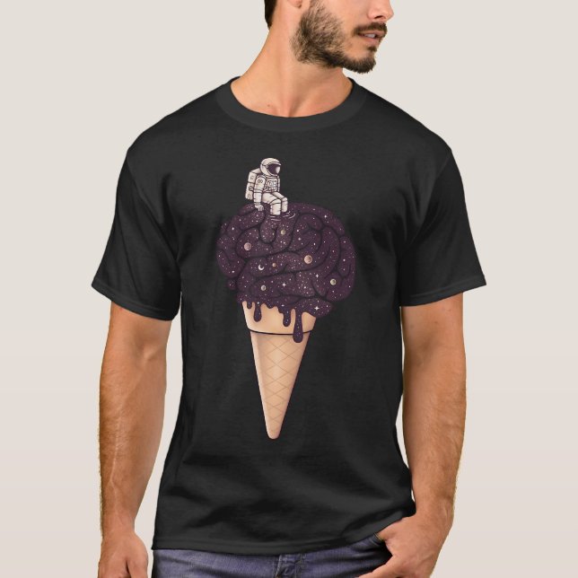 Camiseta Pensamentos derretidos (Frente)