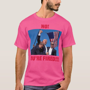 Camiseta Pensamentos E Orações Para Donald Trump