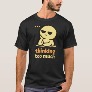 Camiseta Pensamentos em Todo Lugar – Humor Fofo de Superpen