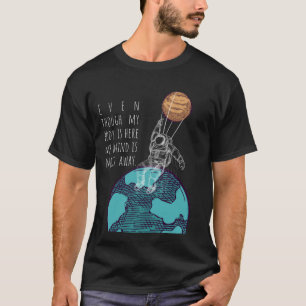 Camiseta pensamentos perdidos