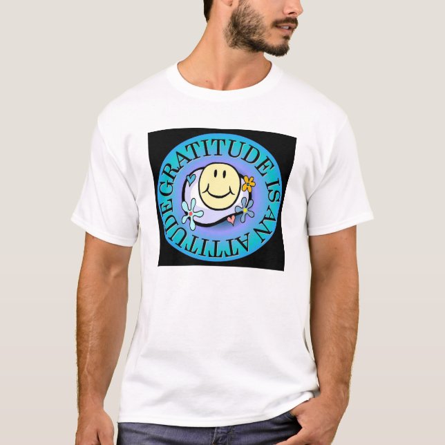Camiseta Pensamentos positivos (Frente)