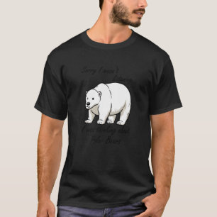 Camiseta Pensando Em Ursos Polares Ursos Selvagens Ursos Bo