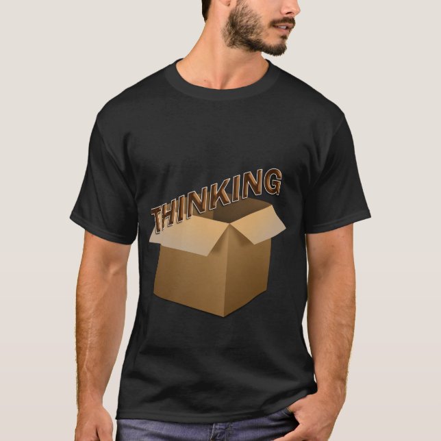 Camiseta Pensando Fora Da Caixa (Frente)