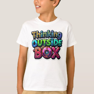 Camiseta Pensando Fora Da Caixa