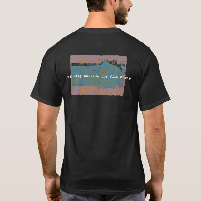 Camiseta Pensando fora da Faixa de Filme (Verso)