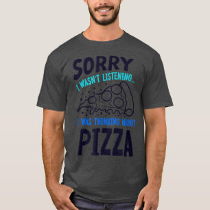Camiseta Pensando Na Pizza Hobby Pizza Chef