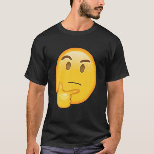 Camiseta Pensando Que A Luz Da Face É Engraçada Tendo Ideia