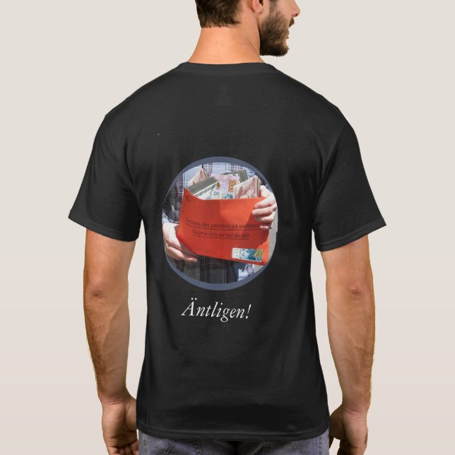 Camiseta Pensão de Svensk - pensão sueco (Verso)