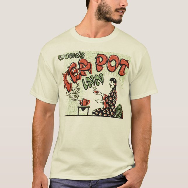 Camiseta Pensão do bule de Wongs (Frente)