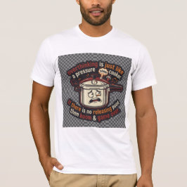 Camiseta pensar demais