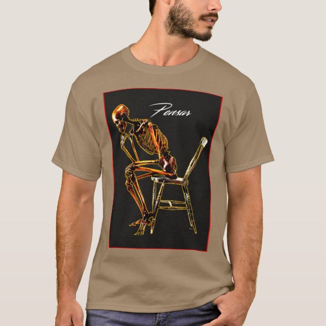 Camiseta Pensar: The Thoughtful Statement Tee (Frente)
