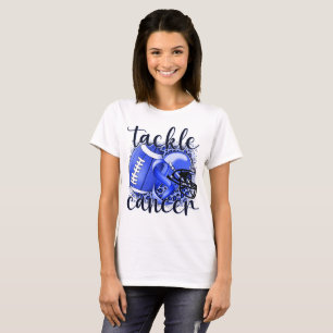 Camiseta Pensava-se no futebol do Cancer Colon