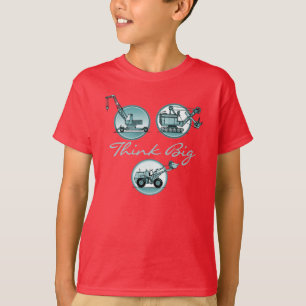 Camiseta Pense a construção grande