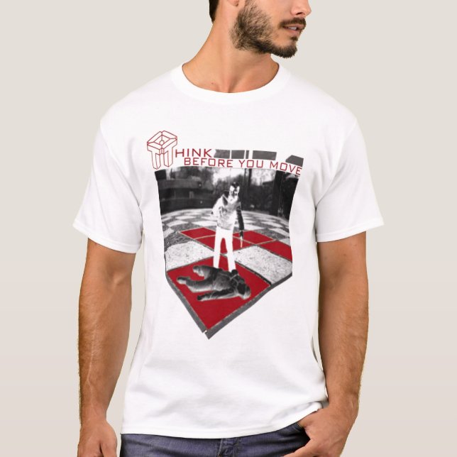 Camiseta pense b4 (Frente)
