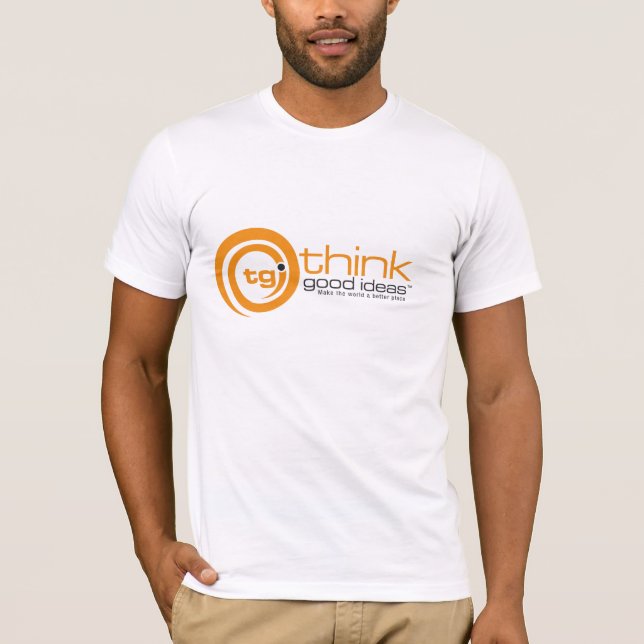 Camiseta pense boas ideias (Frente)
