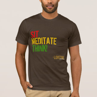 Camiseta Pense! (Brown)