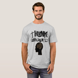 Camiseta Pense diferentemente