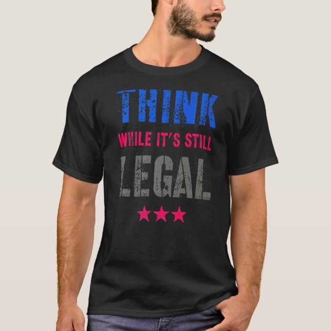 Camiseta Pense Enquanto Ainda É Reformista Legal Prot. Agen (Frente)