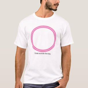 Camiseta Pense fora da caixa