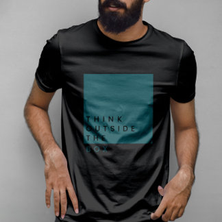 Camiseta Pense fora da caixa