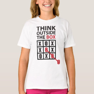 Camiseta Pense fora da caixa