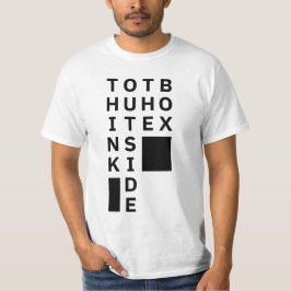 Camiseta Pense fora da caixa