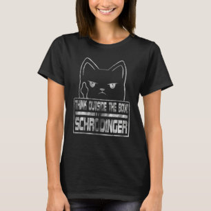 Camiseta Pense Fora Da Caixa Os Esqueladores Gato Big Bang