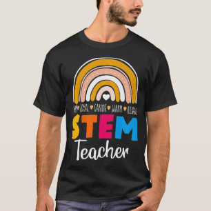 Camiseta Pense fora do Bo STEAM de volta para a escola STEM