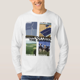 Camiseta Pense fora do tambor