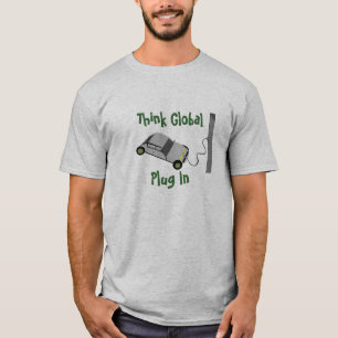 Camiseta Pense Global...Conecte