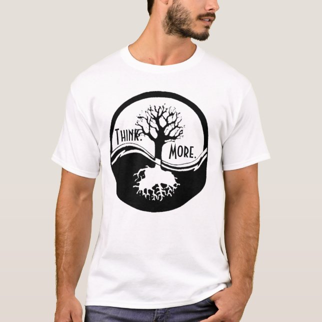 Camiseta Pense. Mais (Frente)