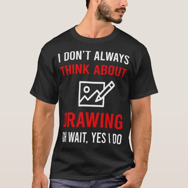 Camiseta Pense no Desenho (Frente)