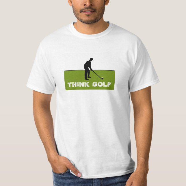 Camiseta Pense no Golf, Pro Golf (Frente)