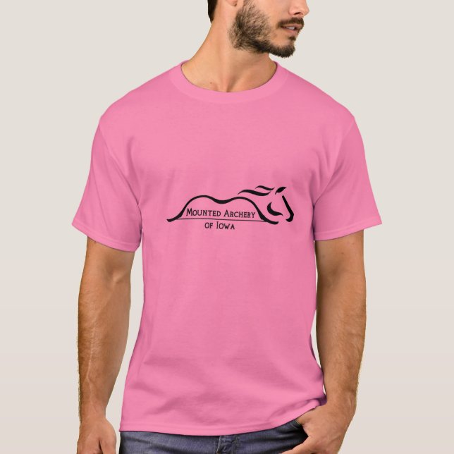 Camiseta Pense o rosa!! (Frente)