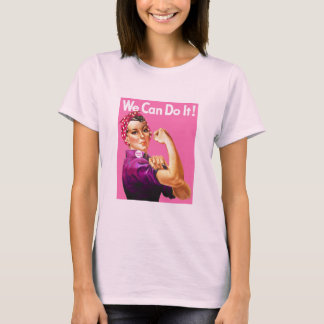 Camiseta Pense o rosa