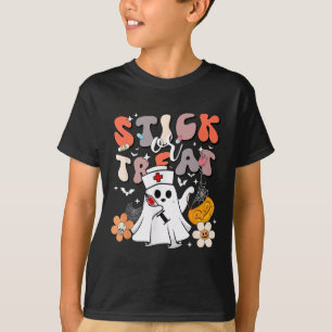 Camiseta Pense Ou Trate O Caso De Enfermeira Fantasma De Ha