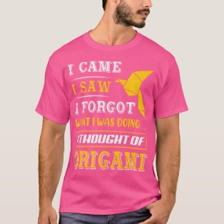 Camiseta Pensei Em Origami