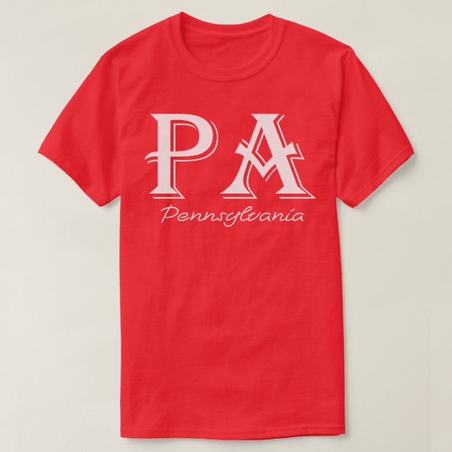 Camiseta Pensilvânia (Frente do Design)