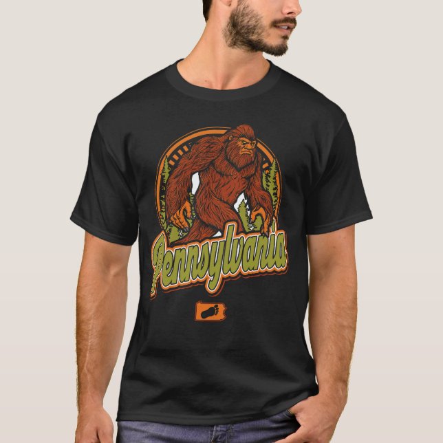 Camiseta Pensilvânia Bigfoot (Frente)