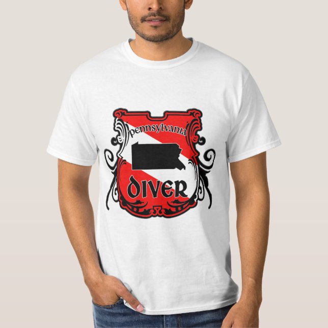 Camiseta Pensilvânia Diver (Frente)
