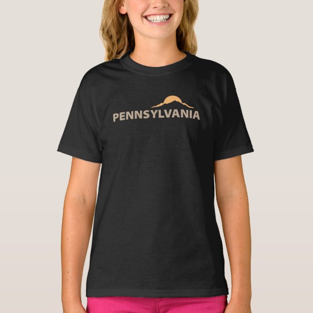 Camiseta Pensilvânia, Estados Unidos da América (Frente)