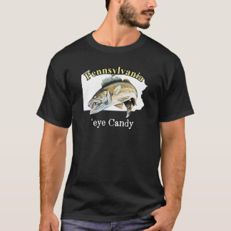 Camiseta Pensilvânia 'Eye Candy Walleye Fish T-Shirt