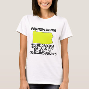 Camiseta Pensilvânia - Onde Drácula Moraria...