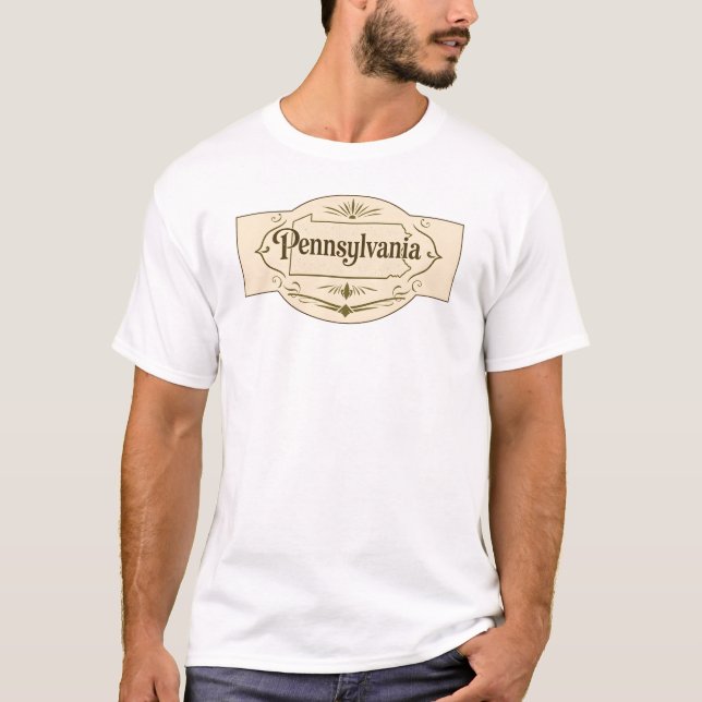 Camiseta Pensilvânia Tshirt V03 (Frente)