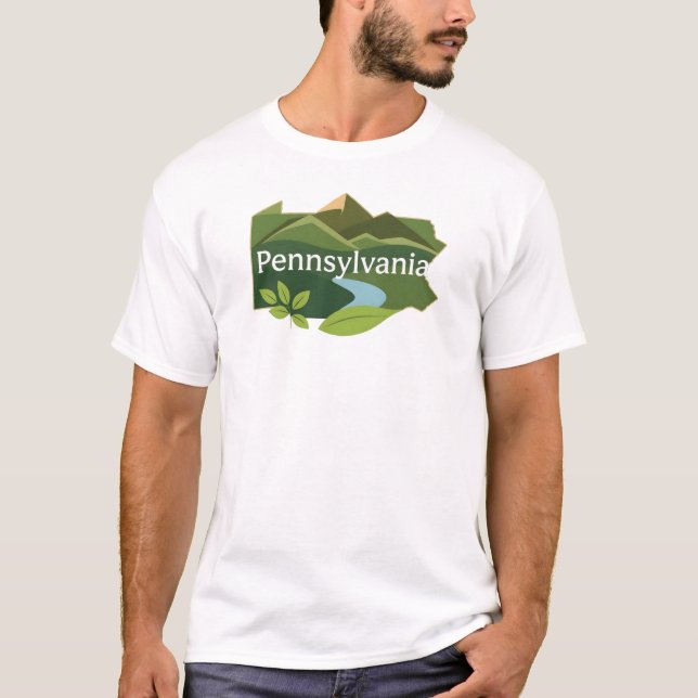 Camiseta Pensilvânia Tshirt V05 (Frente)