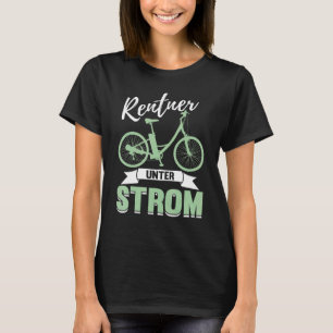 Camiseta Pensionista De Bicicleta De Montanha Mens E Bike S